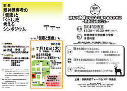 ２８号　３面（３）　シンポジウムのご案内